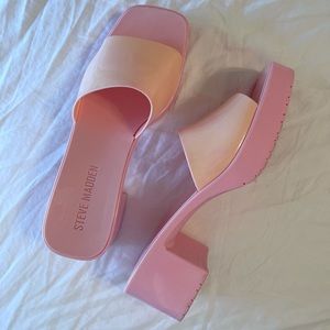 Steve Madden Harlin Pink Sandals